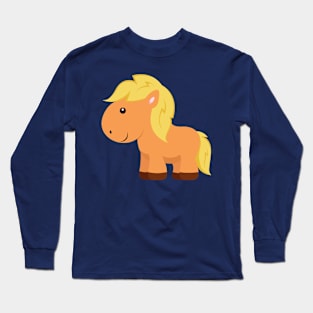 Mini Pony Little Horse Minipony Long Sleeve T-Shirt